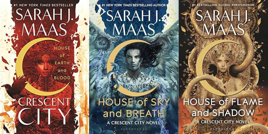 Crescent City All 3 Book Covers